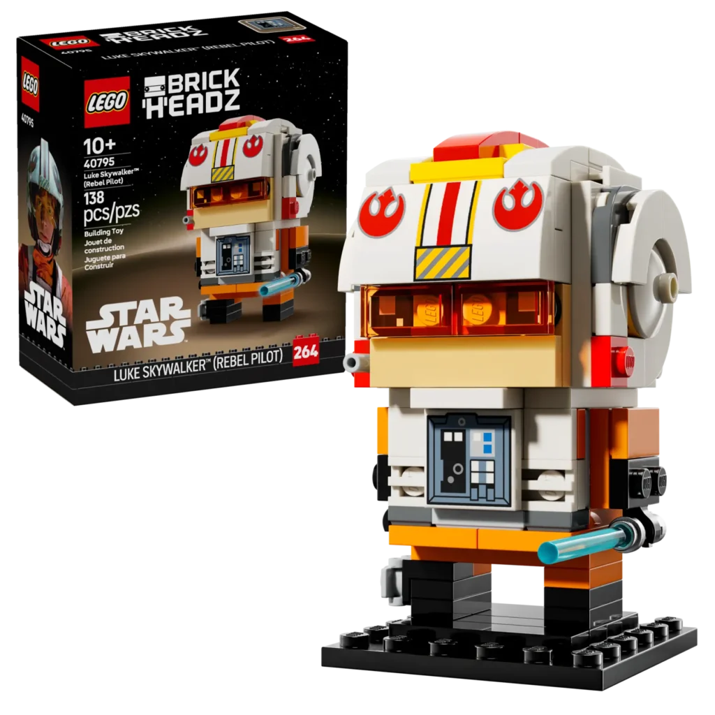 lego brickheadz 40795 luke skywalker (rebel pilot)  (1)